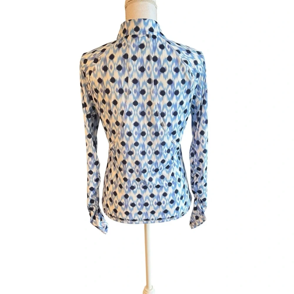 G/FORE Women’s 1/4 zip Long Sleeve Dri Fit Shirt Top MEDIUM Like New Never Worn - Picture 3 of 6